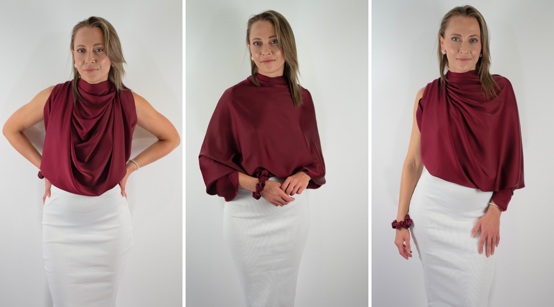 top s dlhým a krátkym rukávom